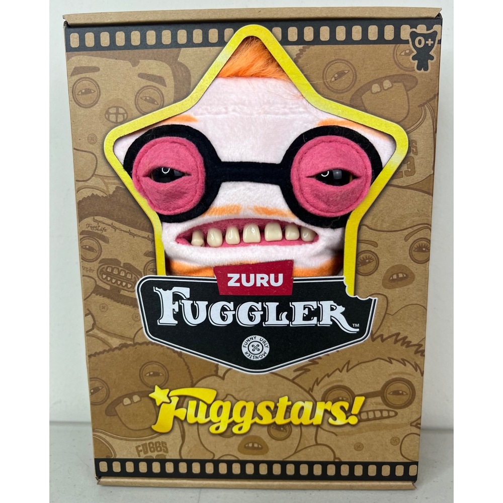 NEW Zuru Fuggler Fuggstars GoofyGoober Ed Sheeran 9" Plush Funny Ugly Monster